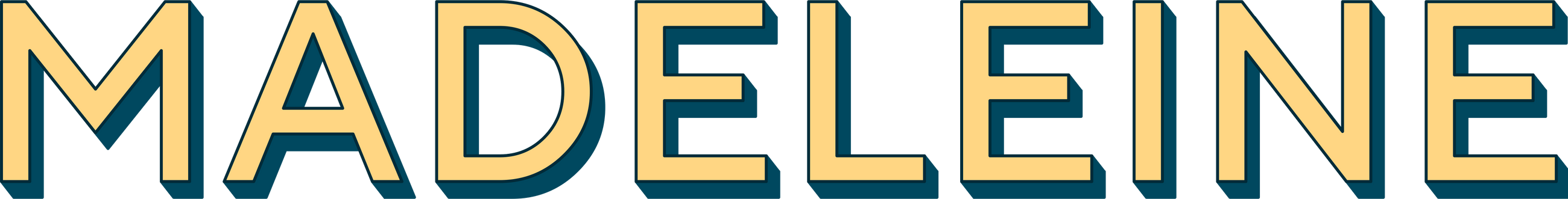 Madeleine on Beaufort